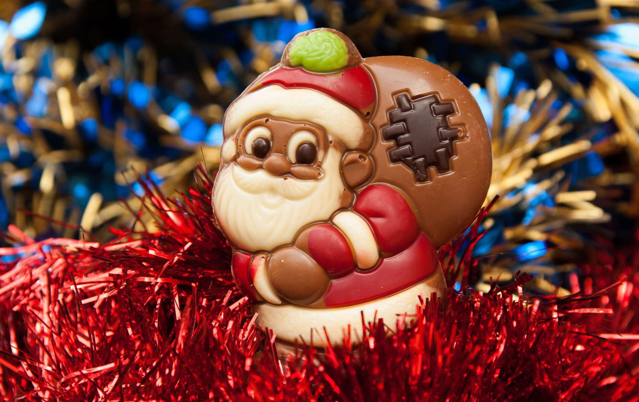 Weihnachtsmann aus Schokolade (c) jackmac34 / pixabay.de